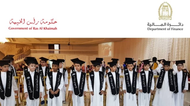 دائرة المالية ترعى حفل تخريج مدرسة الشيخة حصة بنت صقر القاسمي