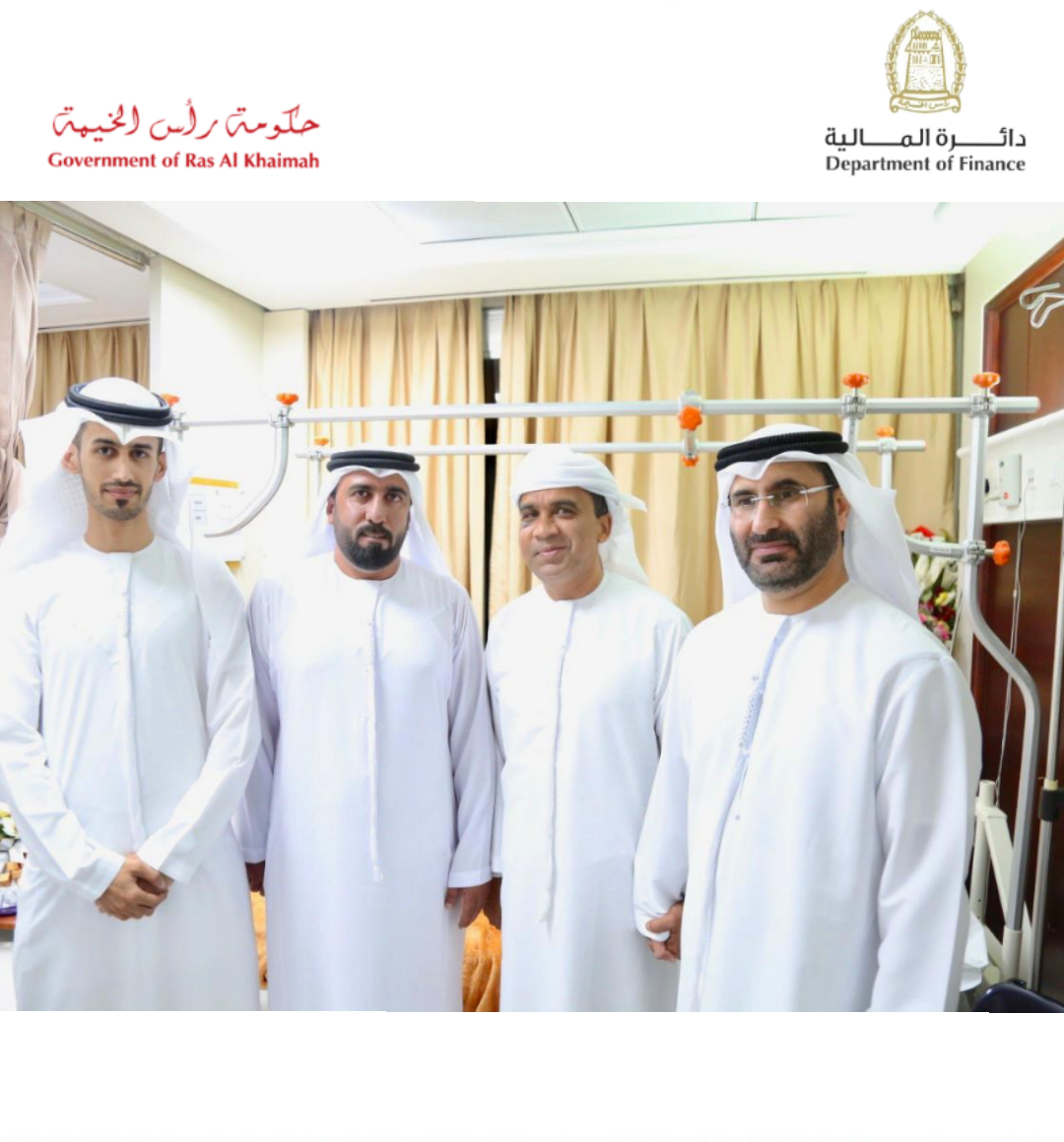 Read more about the article A delegation from  the Department of Finance visits HE Mohamed Ghanem Mustafa