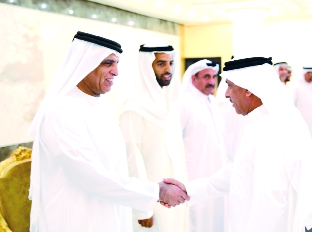 Read more about the article His Highness the Governor and his wife receive greetings of the staff of Department of Finance on the occasion of the holy month of Ramadan